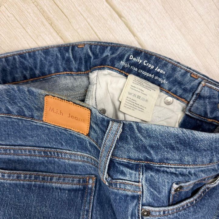 MIH 'Daily Crop Jean' Straight Crop Leg Jeans- Size 27