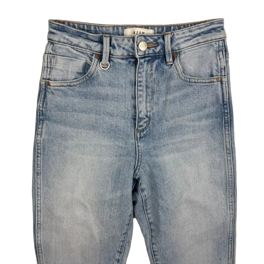 NEUW 'Marilyn Crop Kick' Blue Monday High Rise Jeans - Size 26