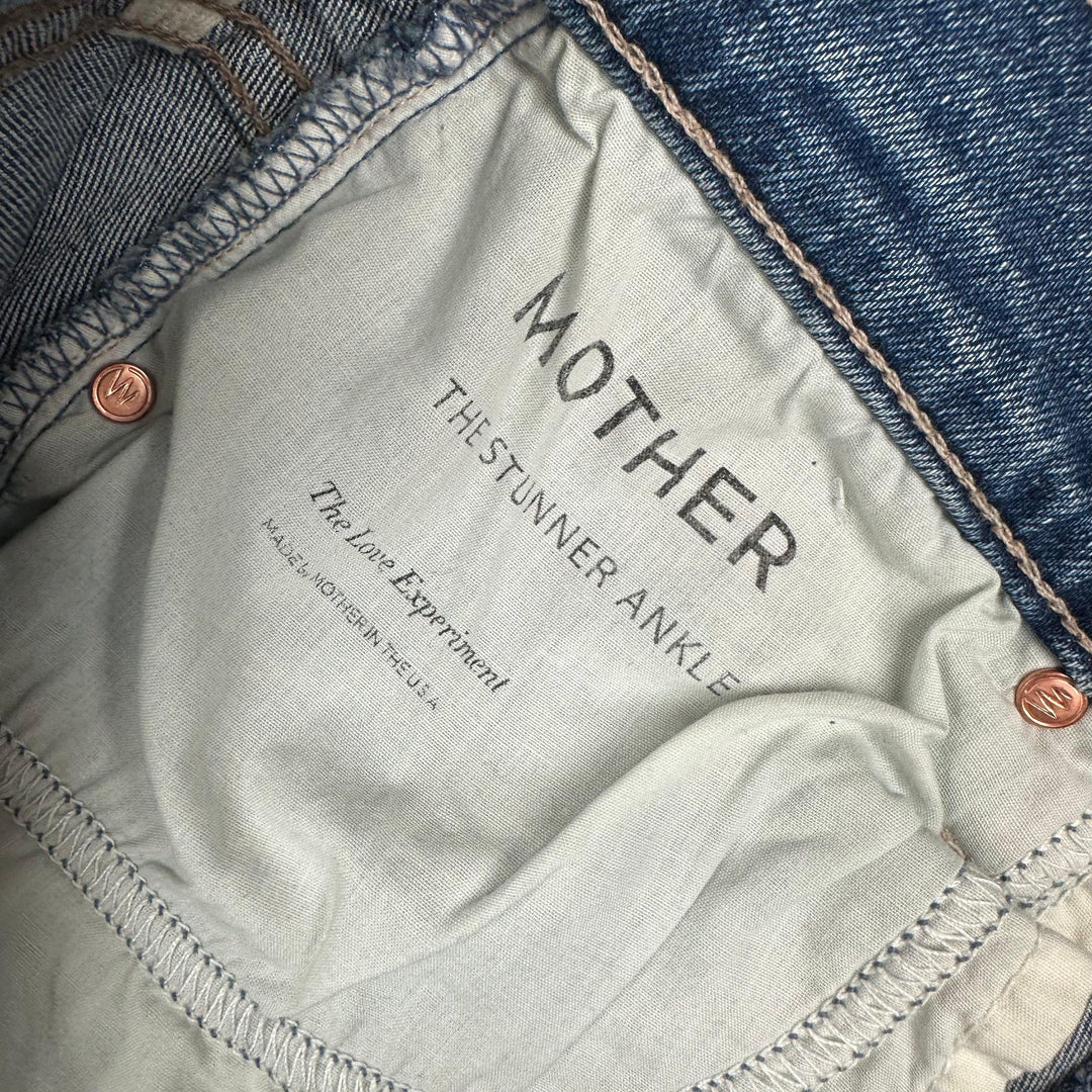 Mother 'The Stunner Ankle' Jeans in Love Experiment Wash- Size 29 - Jean Pool