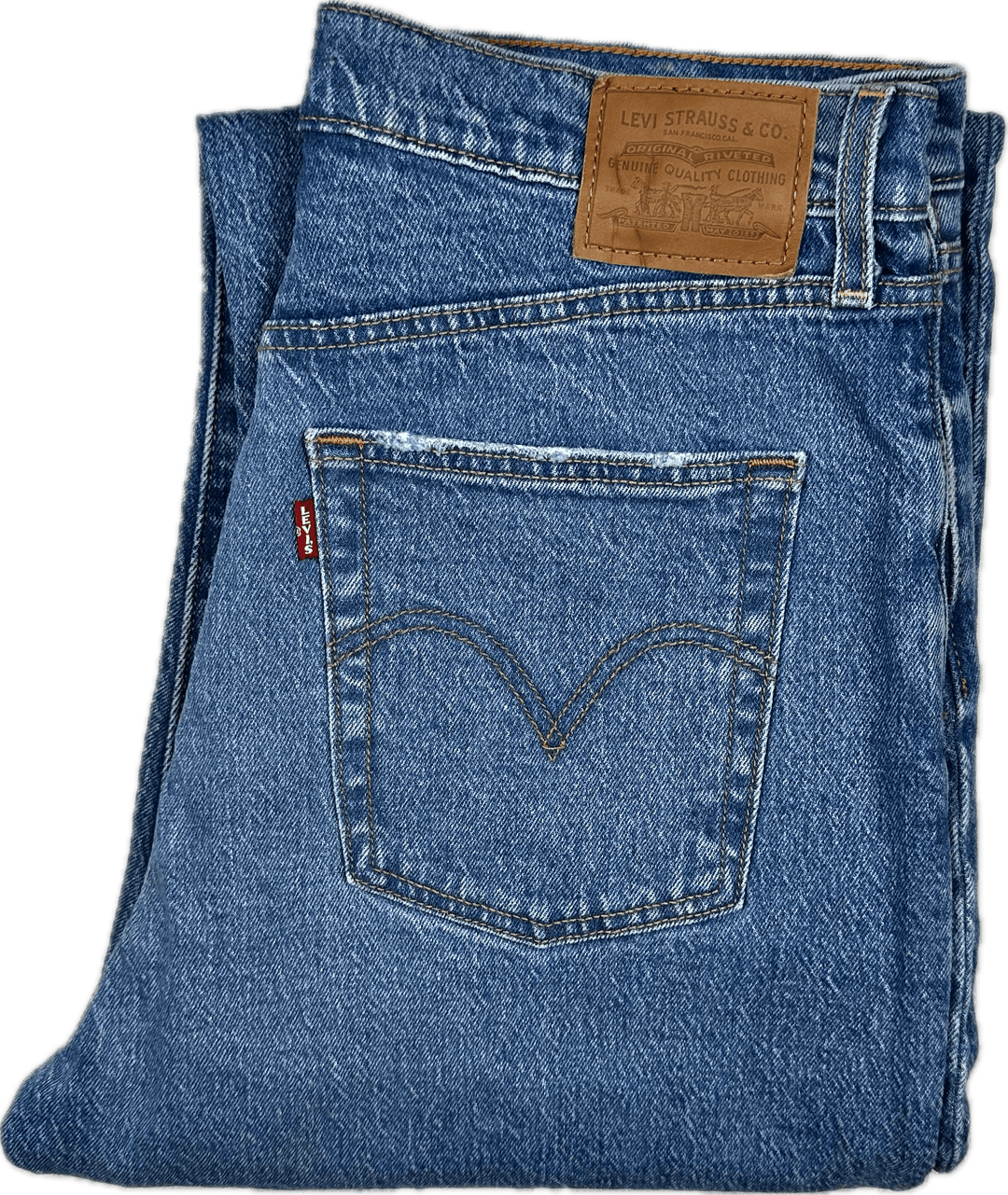 Levis Ladies ‘Ribcage Straight Ankle’ Jeans  - Size 31