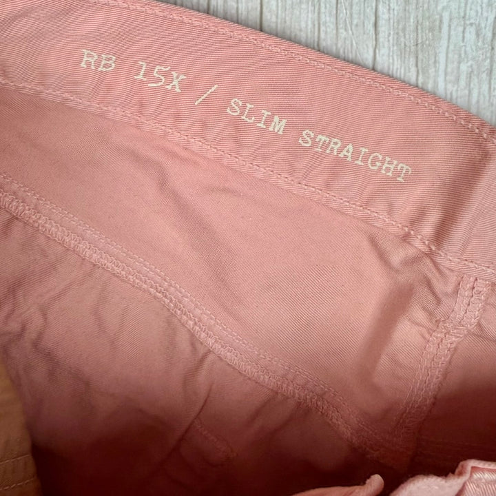 Rag & Bone Mens 'RB 15X' Slim Straight Peach Jeans - Size 31