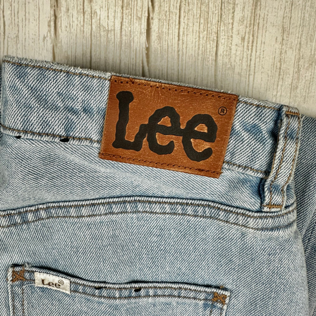 Lee Jeans 'High Baggy' Light Wash Jeans - Size 7 (25)