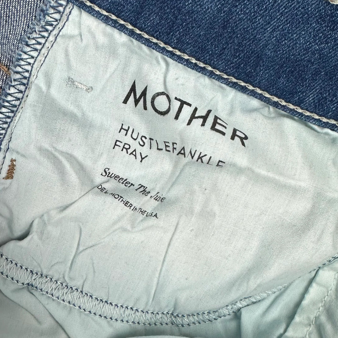 Mother 'The Hustler Ankle Fray' Sweetie the Juice Jeans - Size 30