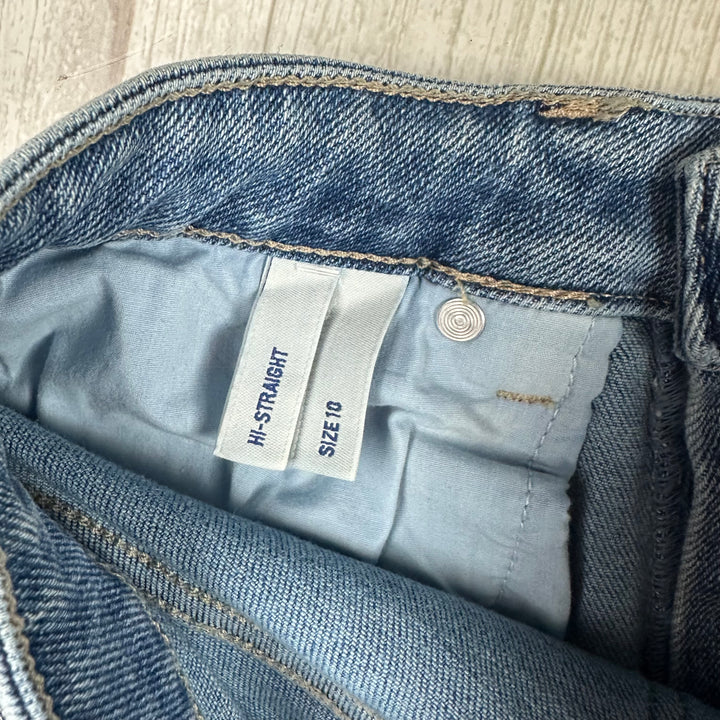 Riders by Lee 'Hi - Straight' Womens Jeans- Size 10