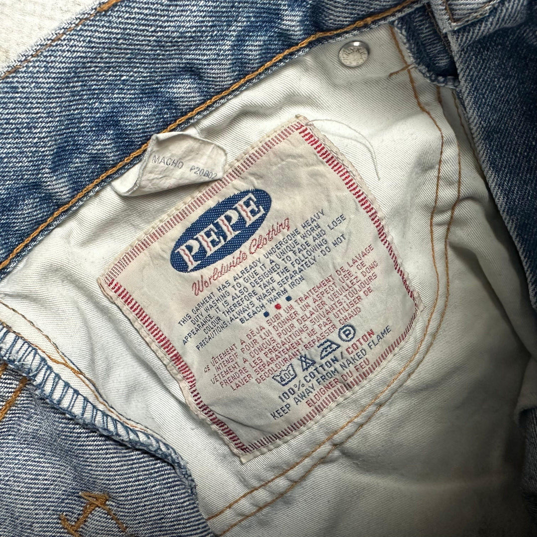 Pepe Jeans Vintage 1980's Denim Jeans - Size 30 - Jean Pool