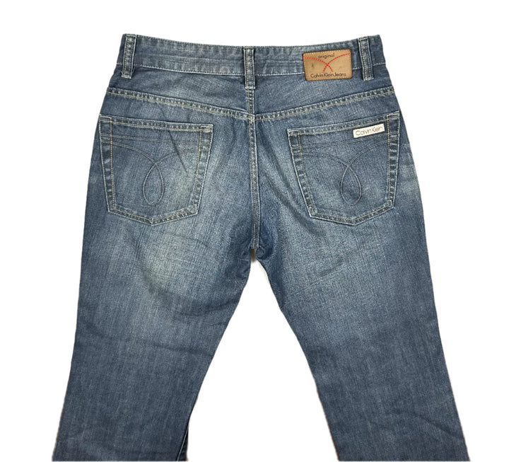 Calvin Klein Y2K  Low Rise Bootcut Denim Jeans - Size 30