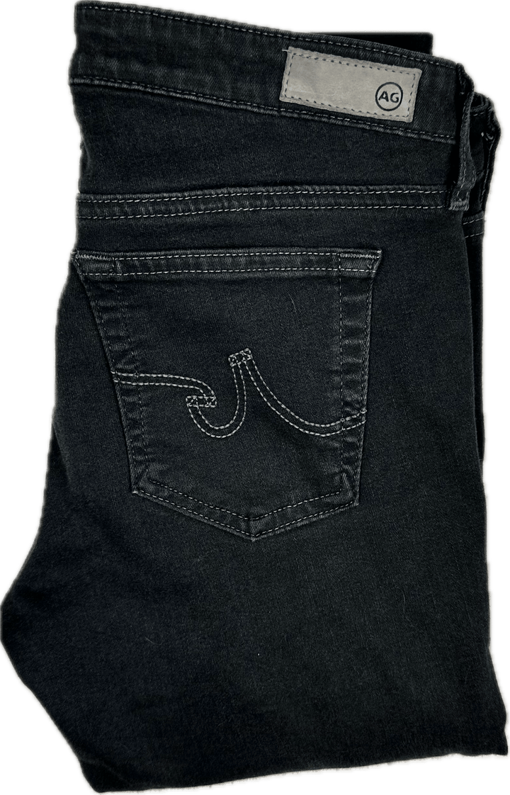 AG Adriano Goldschmied Charcoal Soft Stretch Jeans- Size 27R