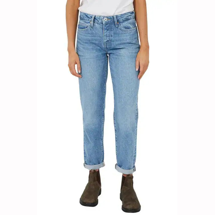 Outland Denim 'Athina' Mid Rise Ex Boyfriend Jeans - Size 30