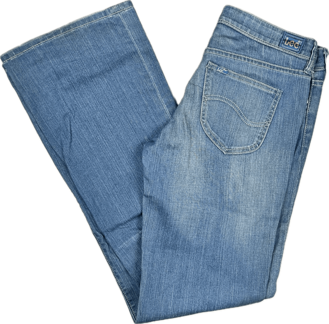 Lee Ladies 'Lo Ryder Flare' Jeans- Size 13 - Jean Pool