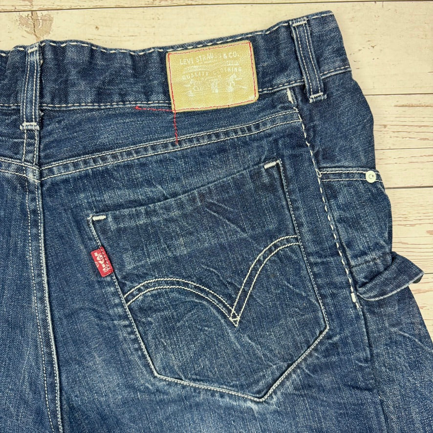 Levis Mens Relaxed Classic Denim Shorts -Size 36