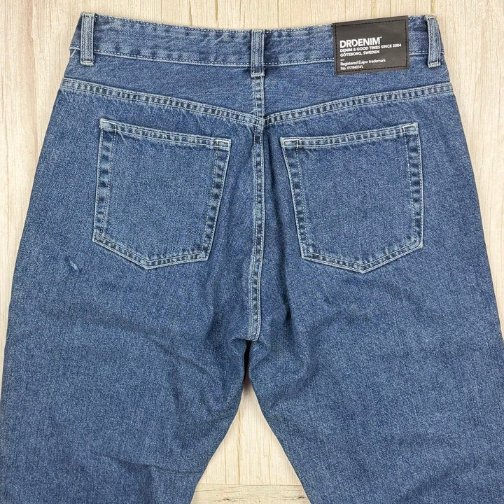 Dr Denim 'Arch' Pebble  Mid Stone Straight Jeans - Size 28