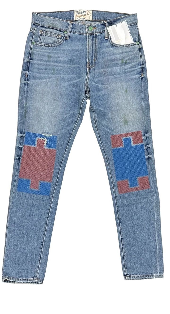 NWT - Sandrine Rose Re-Worked Original Handmade in USA Jeans - Size 25