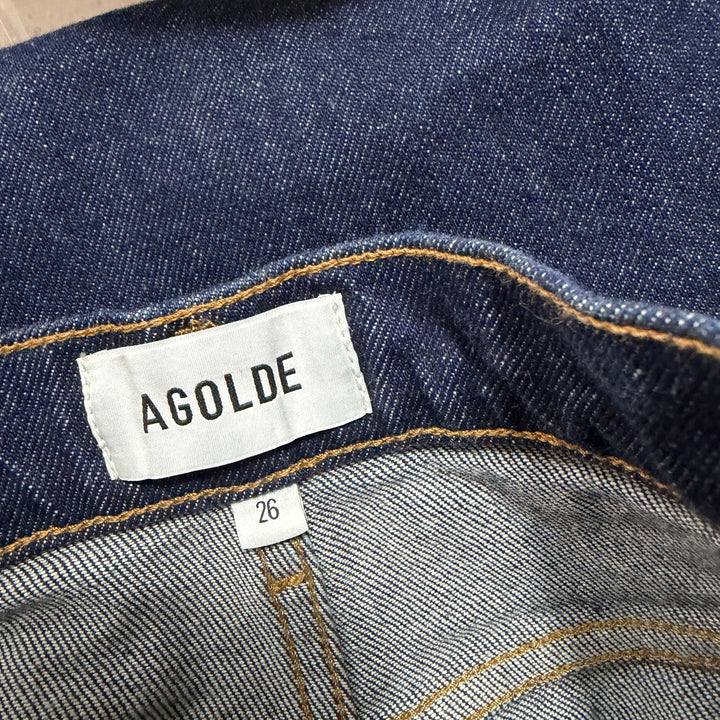 NWT- Agolde 'Kick Boot' Mid Rise Bootcut Jeans- Size 26