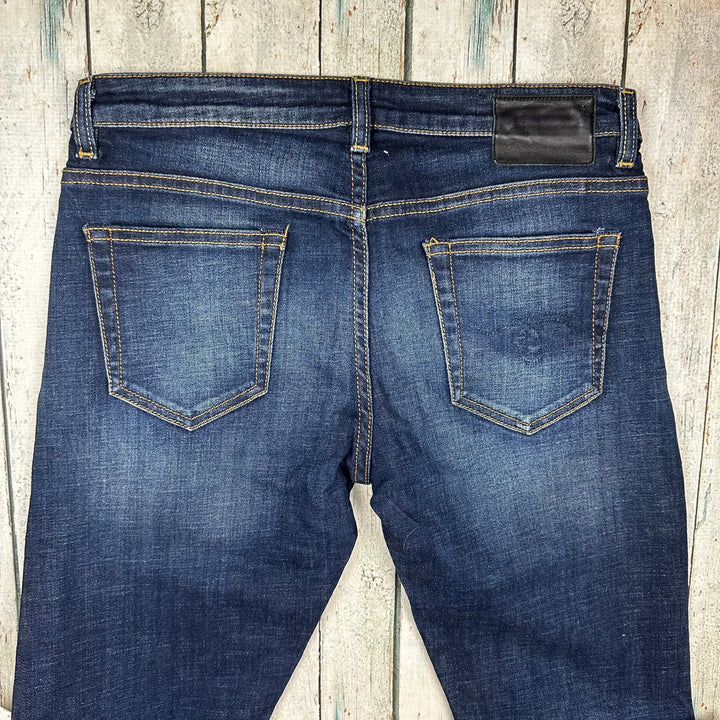 R13 Made in Italy 'Boy Skinny' Blue Jeans- Size 25 - Jean Pool