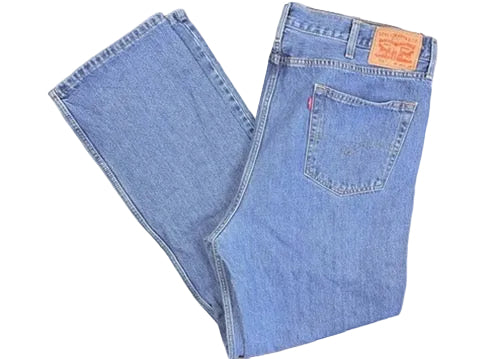 Levis 516 Straight Leg Denim Jeans Big & Tall - Size 44/34