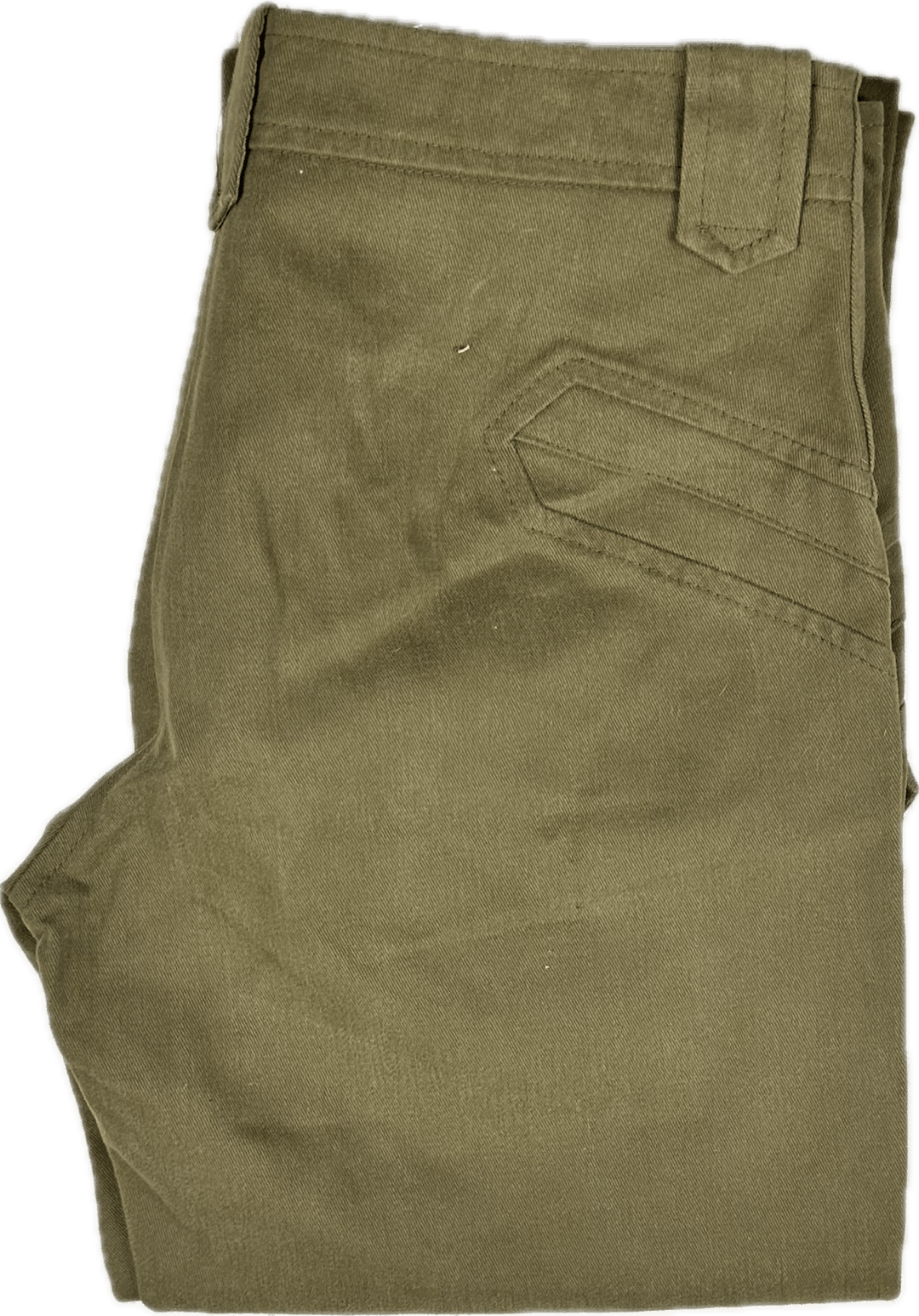 Scanlan & Theodore Khaki Panelled Cargo Jeans- Size 8 - Jean Pool
