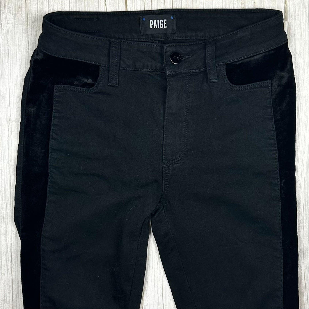 Paige Denim 'Hoxton Ultra Skinny' Black Jeans - Size 27