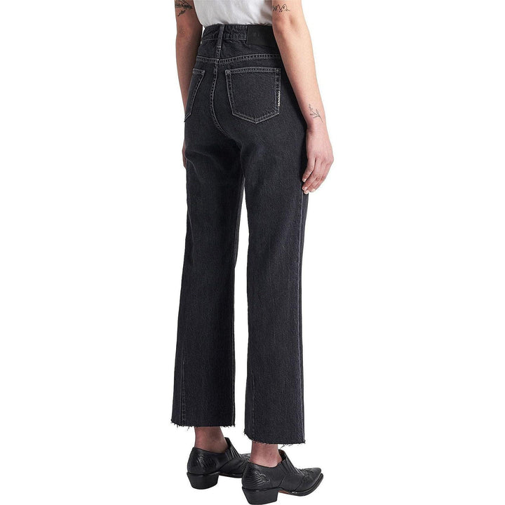 NEUW 'Marilyn Crop Kick' Dusty Black High Rise Jeans - Size 25 - Jean Pool