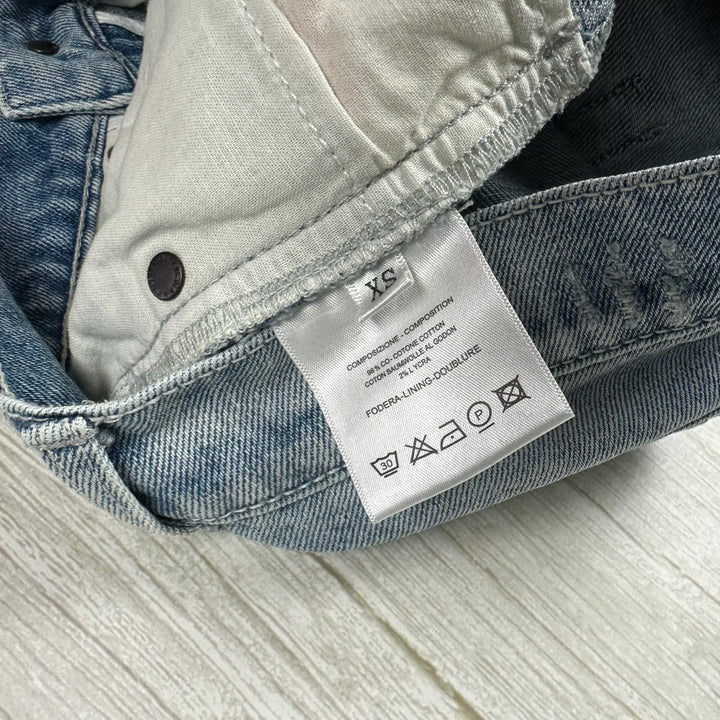 Stella McCartney Ladies Boyfriend Relaxed Cuffed Jeans - Size XS or 25