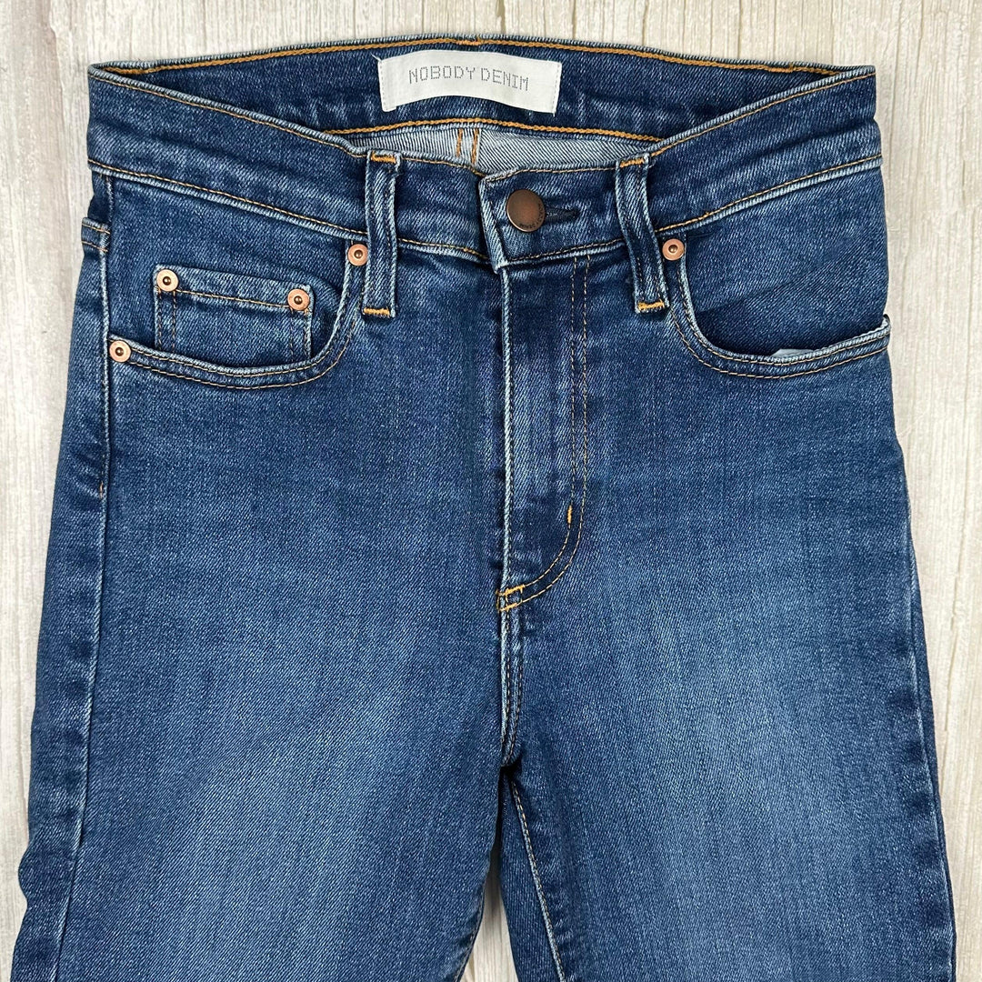 NOBODY Cult Skinny Ankle- Prime Wash Jeans- Size 25