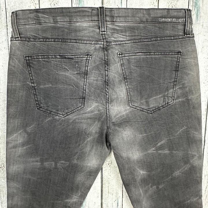 Current/Elliot 'The Ankle Skinny' Tunnel Wash Jeans- Size 32 - Jean Pool