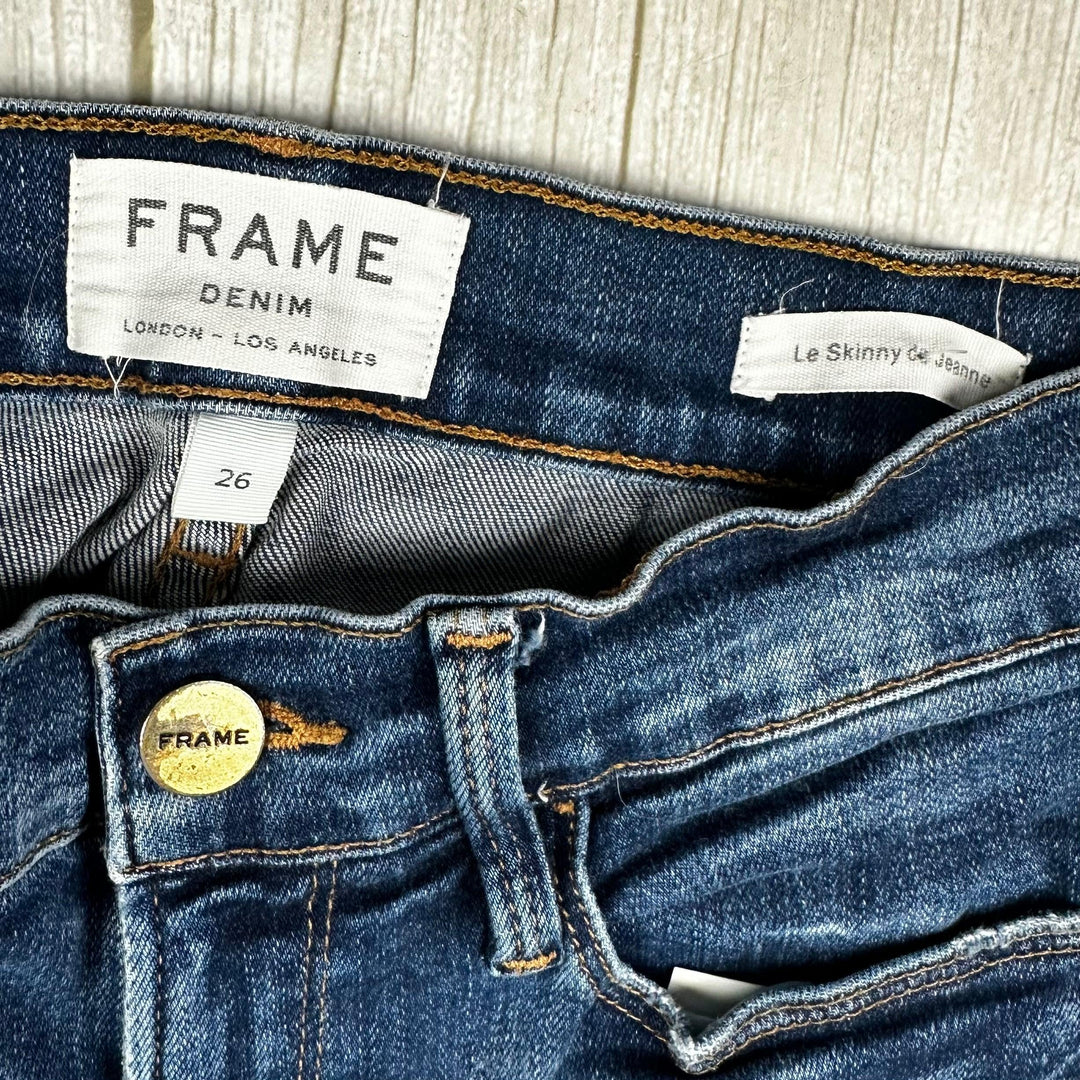 Frame Denim 'Le Skinny De Jeanne' Sutter Jeans -Size 26