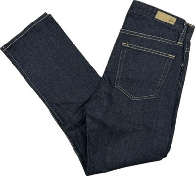 AG Adriano Goldschmied 'The Isabelle' High Rise Straight Crop Jeans- Size 26R