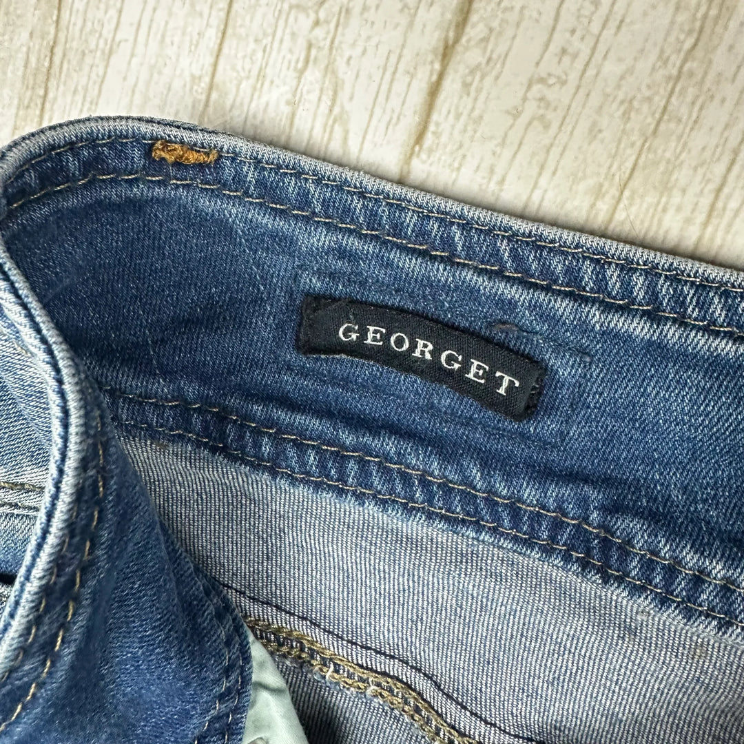 LTB Ladies 'Georget' Ankle Slim Distressed Jeans -Size 29