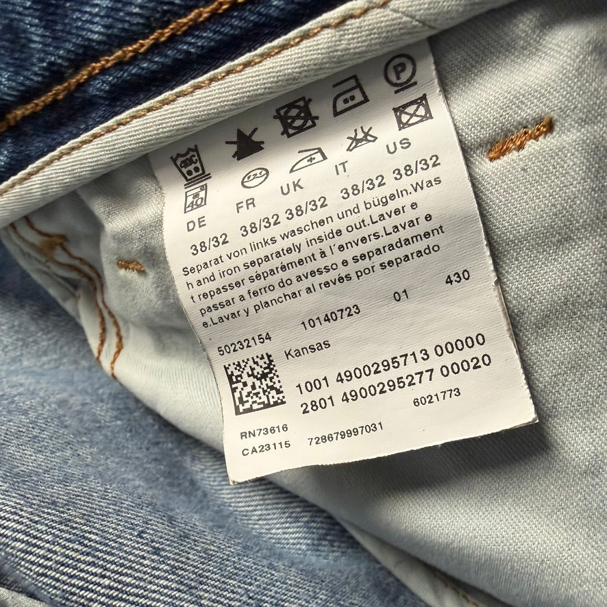 Hugo Boss Men's 'Kansas' Regular Fit Jeans - Size 38S