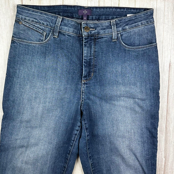 NYDJ Lift & Tuck Stretch Bootcut Jeans -Size 14 US or 18 - Jean Pool