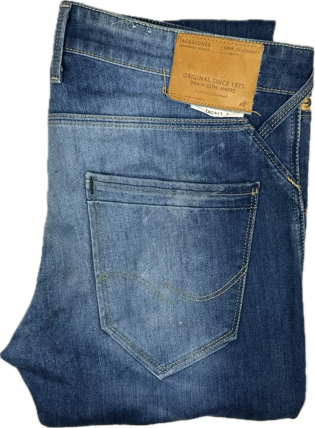 Originals by Jack & Jones 'Nick' Regular Fit  Denim Jeans -Size 33