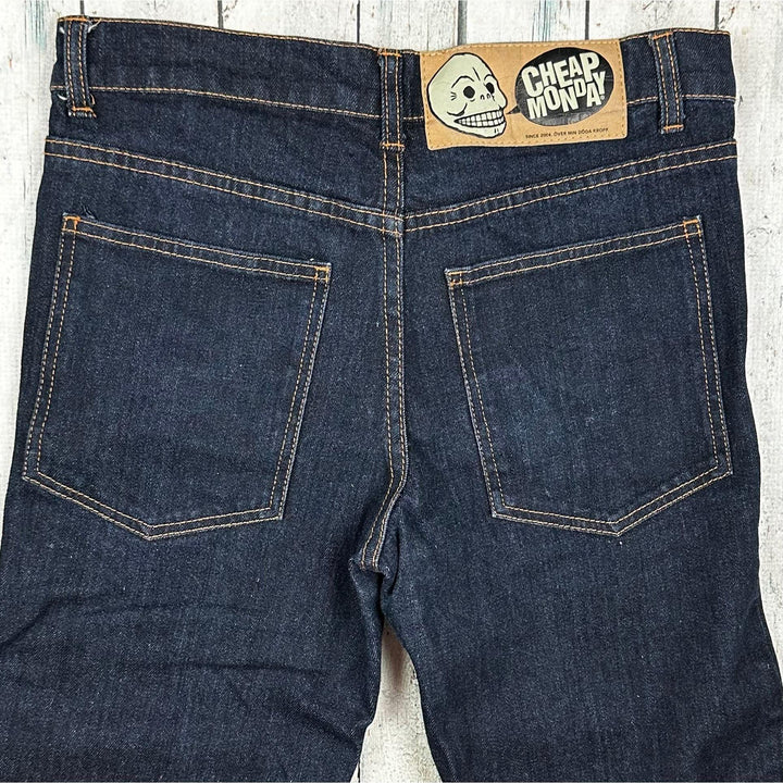 Cheap Monday 'Tight Original Unwash' Slim Fit Jeans - Size 32/34 - Jean Pool