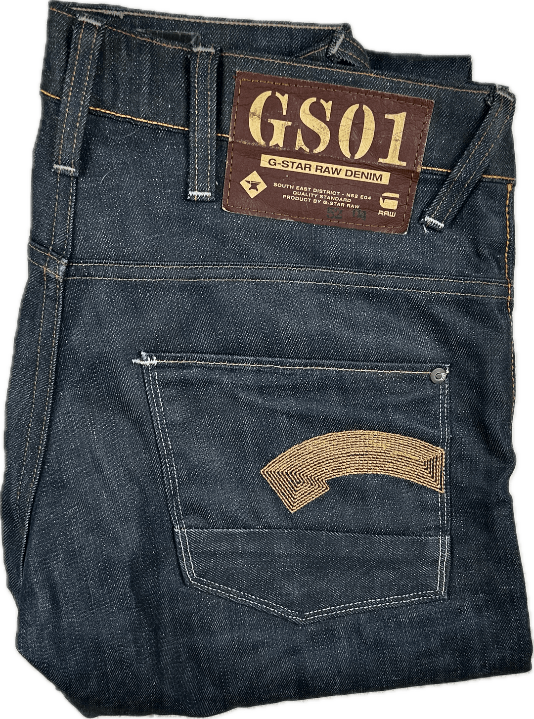 G Star Raw Mens 'Heller Low Straight' Jeans -Size 31/32 – Jean Pool