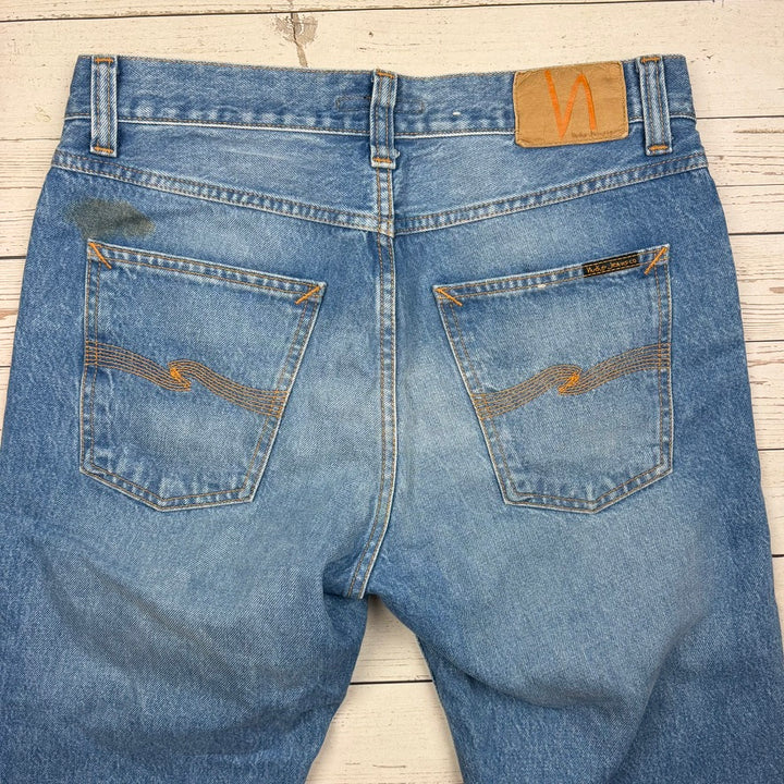 Nudie Jeans Co. 'Steady Eddie II' All Day Blues Wash Jeans - Size 30/34