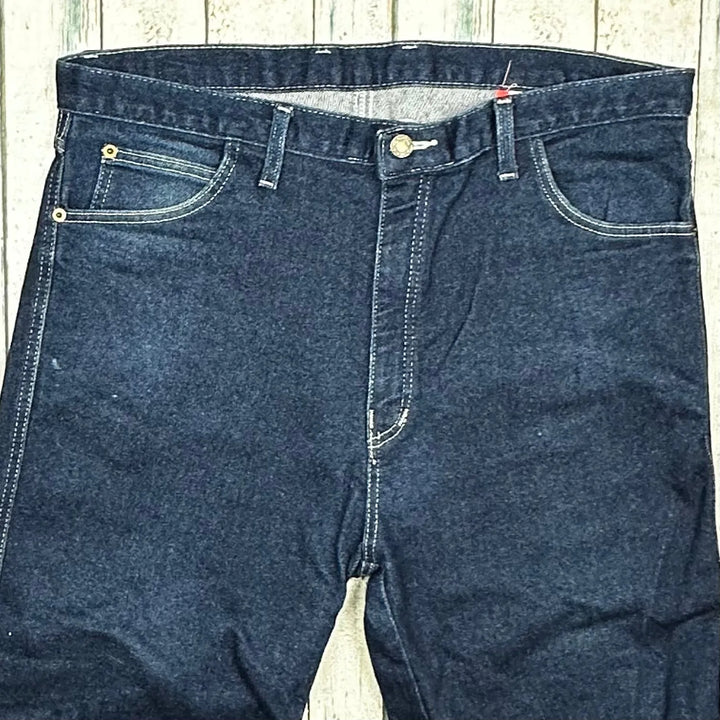 Authentic Jeans Mens Stretchies 1980's Aussie Made Jeans -Size 38 - Jean Pool