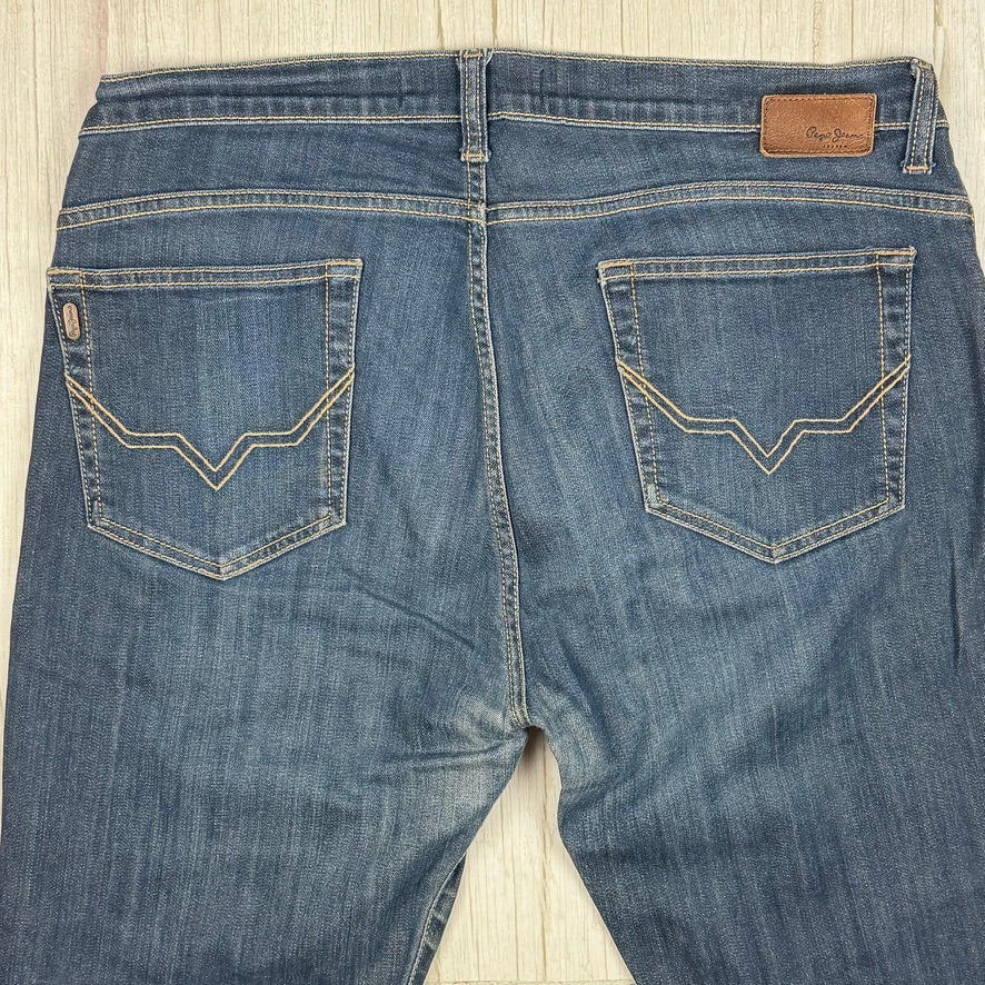 Pepe London 'London' Straight Jeans-  Size 36S