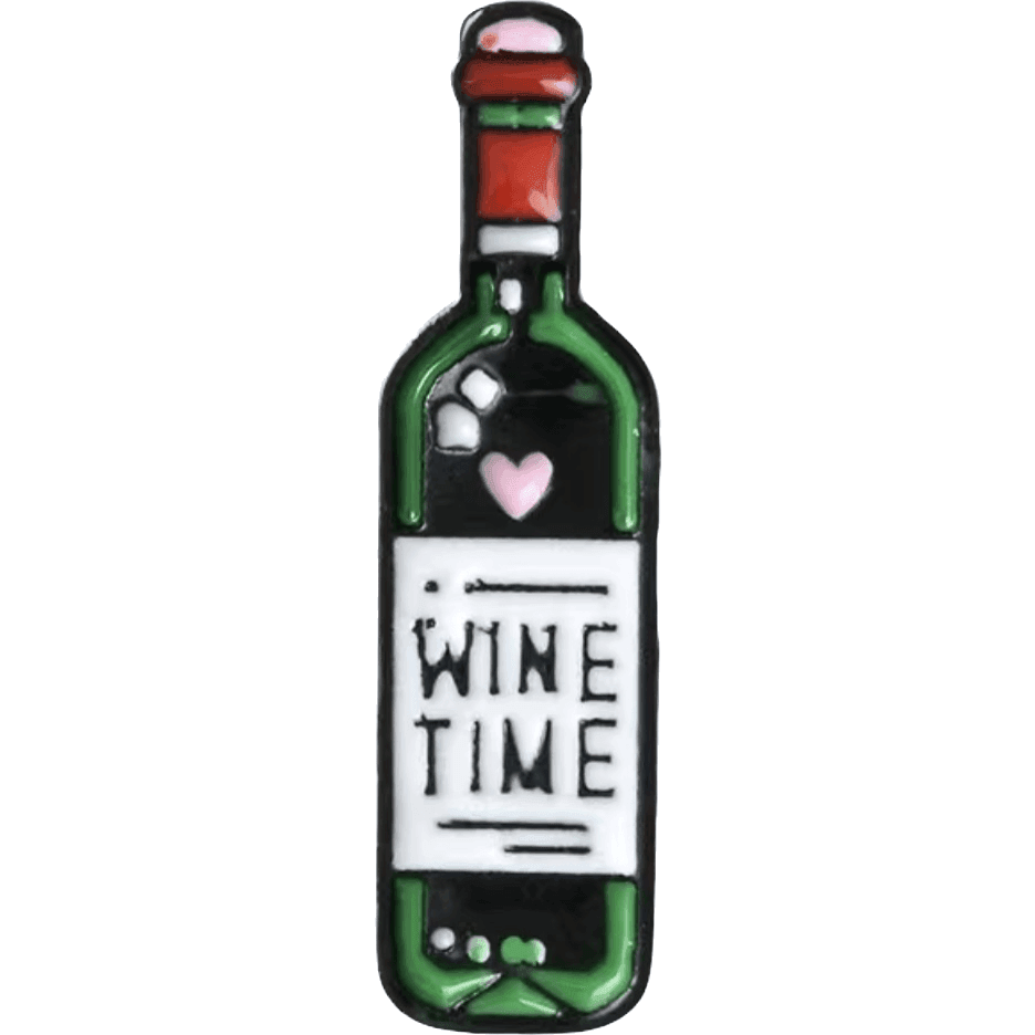 Wine Time - Enamel Pin - Jean Pool