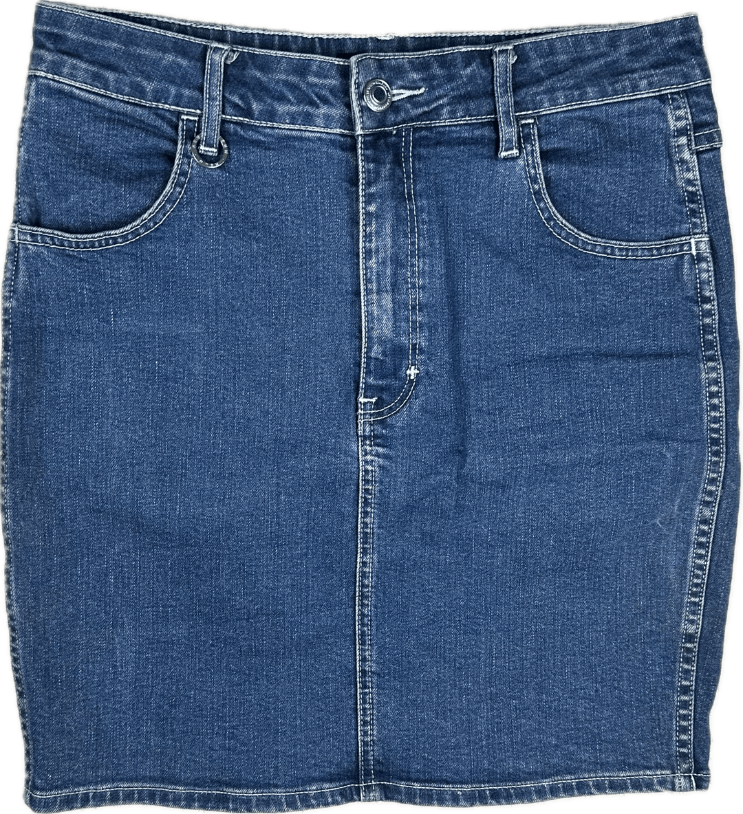 Neuw Denim Stretch Jeans Skirt - Size 11 - Jean Pool