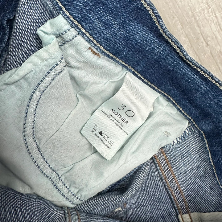 Mother 'The Hustler Ankle Fray' Sweetie the Juice Jeans - Size 30