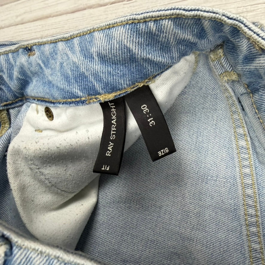 NEUW 'Lou Straight' Mens Light Wash Jeans - Size 31