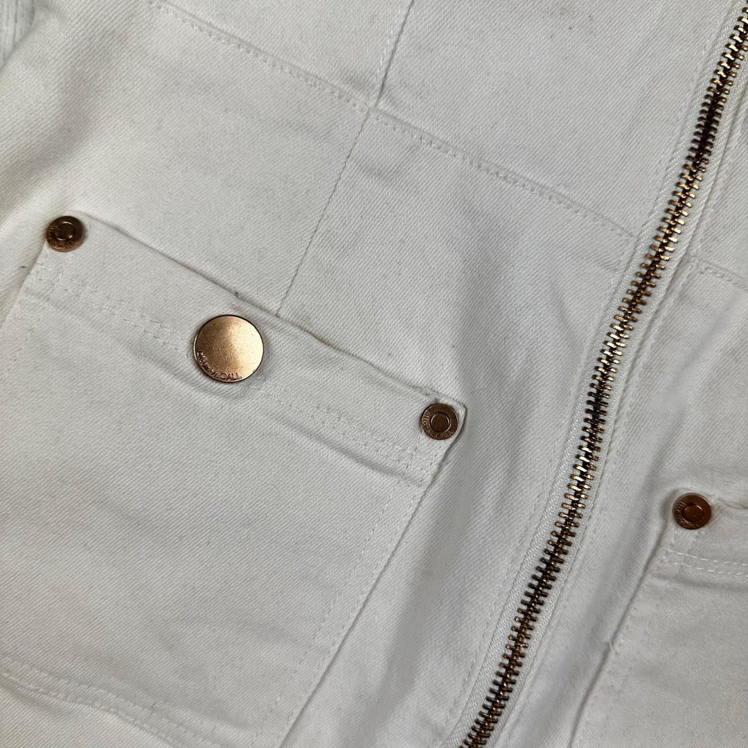 Alice McCall 'Quincy' Ivory Overalls -Size 8