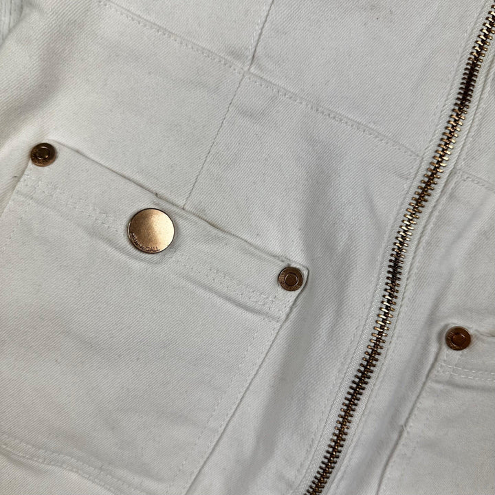 Alice McCall 'Quincy' Ivory Overalls -Size 8