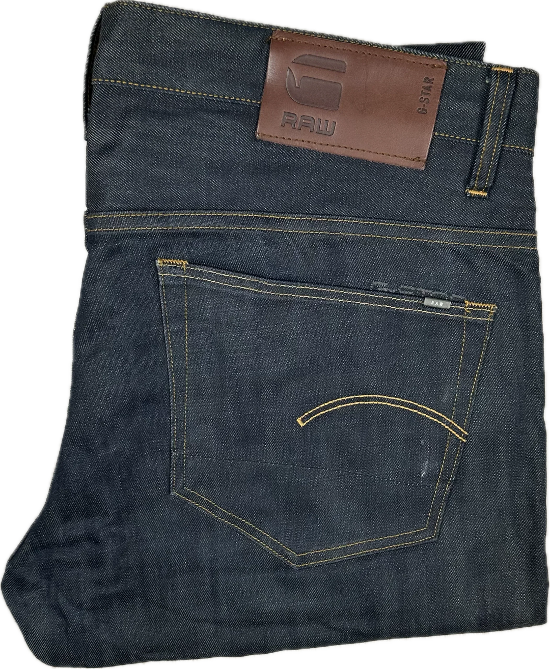 G Star RAW Mens 3301 Tapered Jeans -Size 36/32