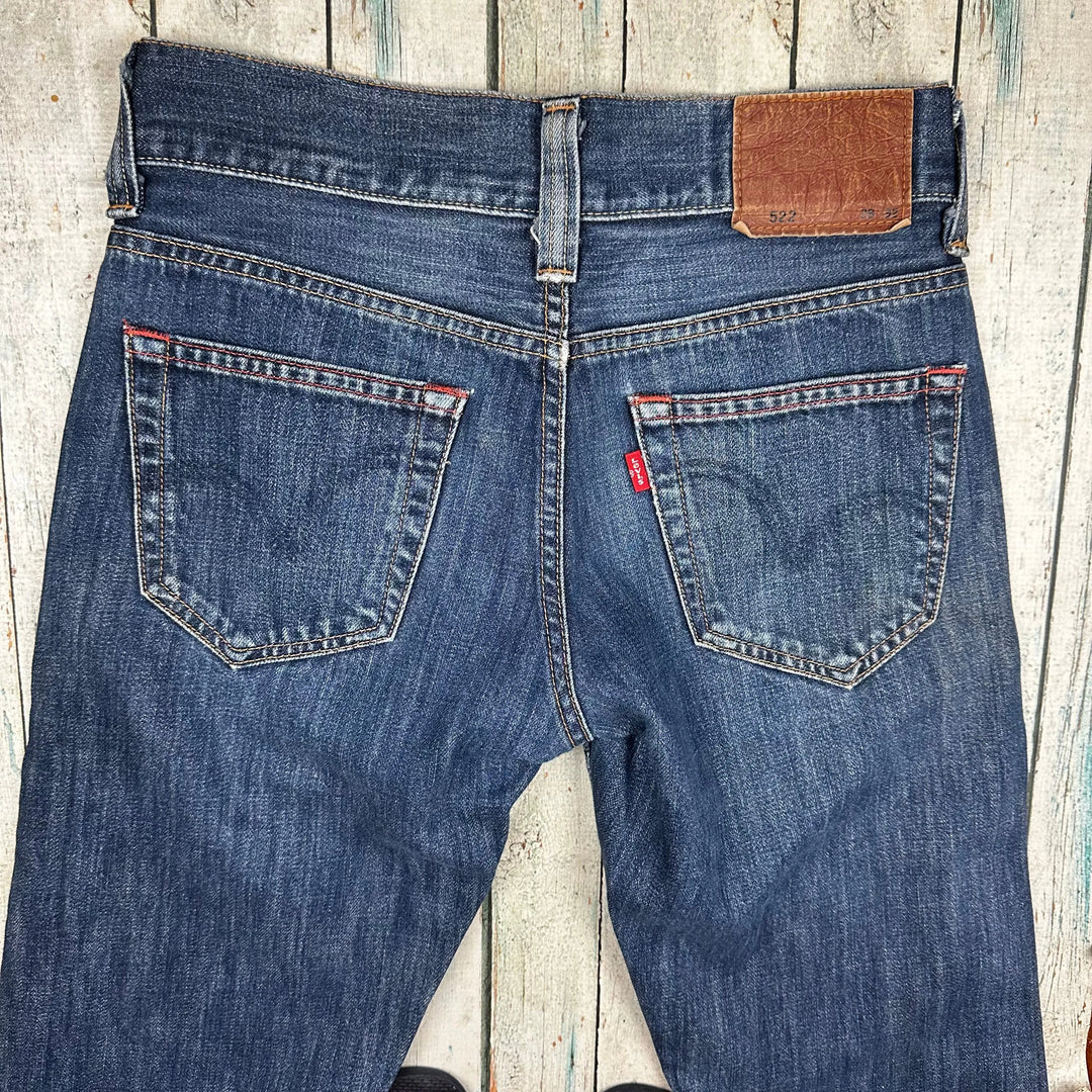 Levis 522 Vintage 90 s Denim Jeans Suit 7 8AU Jean Pool