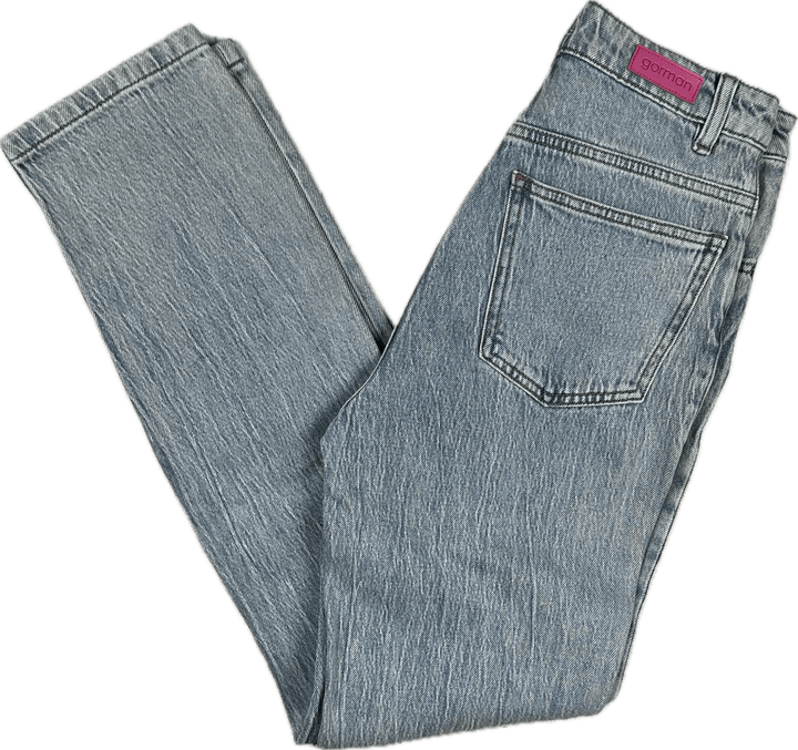 Gorman High Rise Slim Tapered Ladies Jeans - Size 8