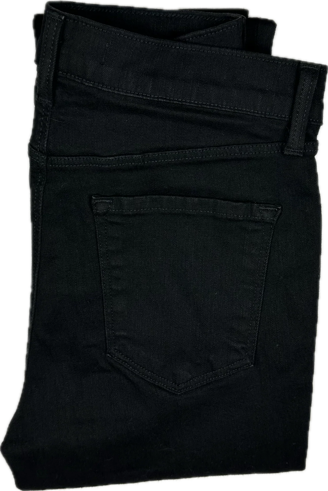 J Brand 'Alana' Vanity Black Skinny Jeans - Size 27"