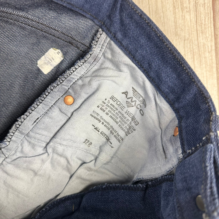 NEW - AMCO 70's Vintage Rare Australian Made Flare Jeans HTF - Suit Size 9/10