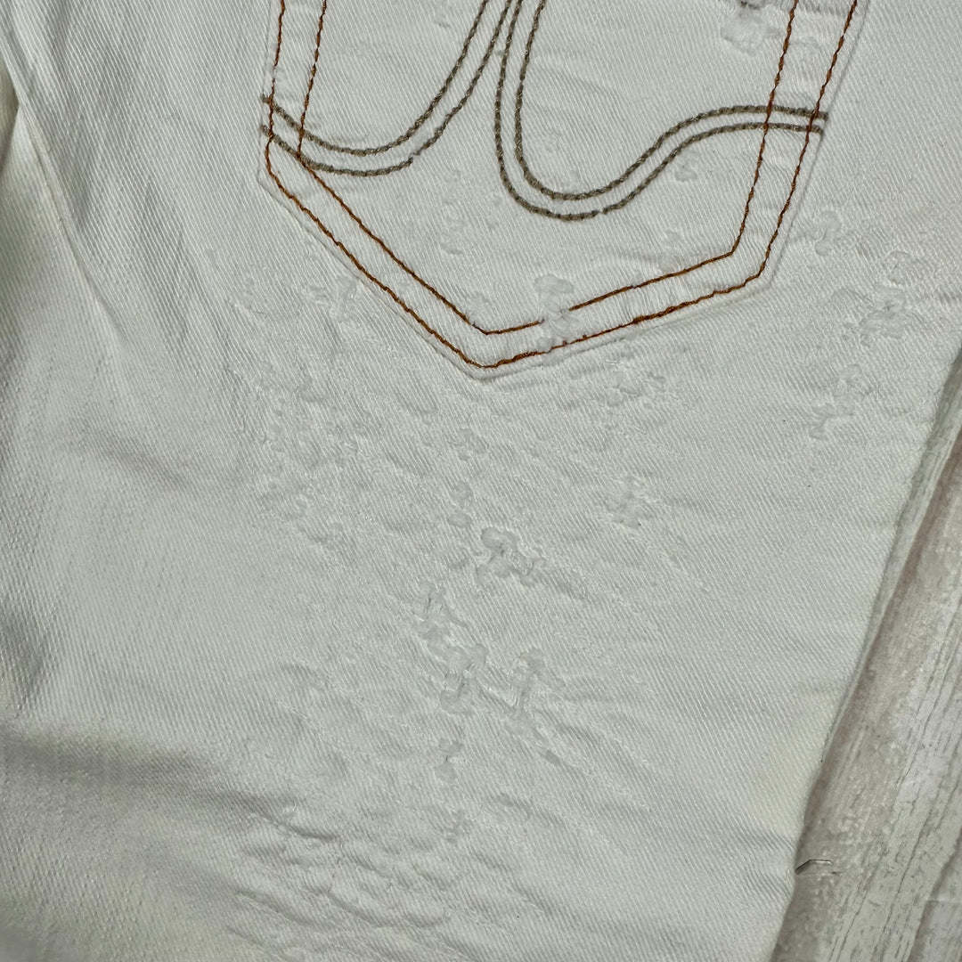 NWT-Just Cavalli Italian Ladies Distress Jeans - Size 28"