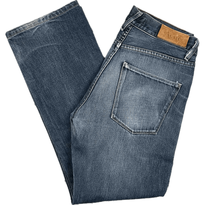 Acne Mens 'Moc Raw'Straight Fit Jeans - Size 31 - Jean Pool