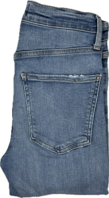 AGOLDE 'Sophie' High Rise Distressed Jeans- Size 25